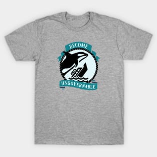 Become Ungovernable - Orca Whale T-Shirt